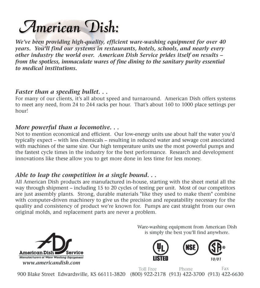 American Dish | Manion Foods