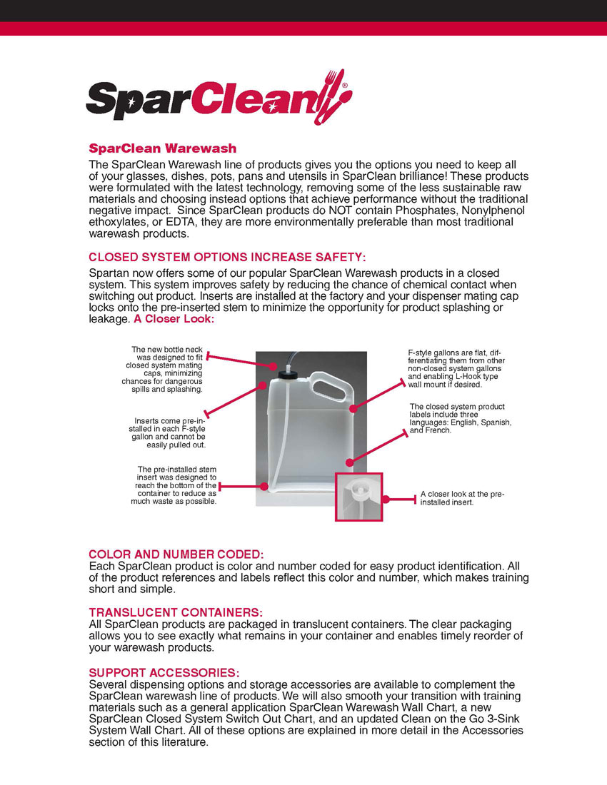 SparClean | Manion Foods